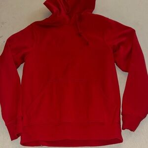 Mens Size Small Make Market Vibrant Red Hoodie
